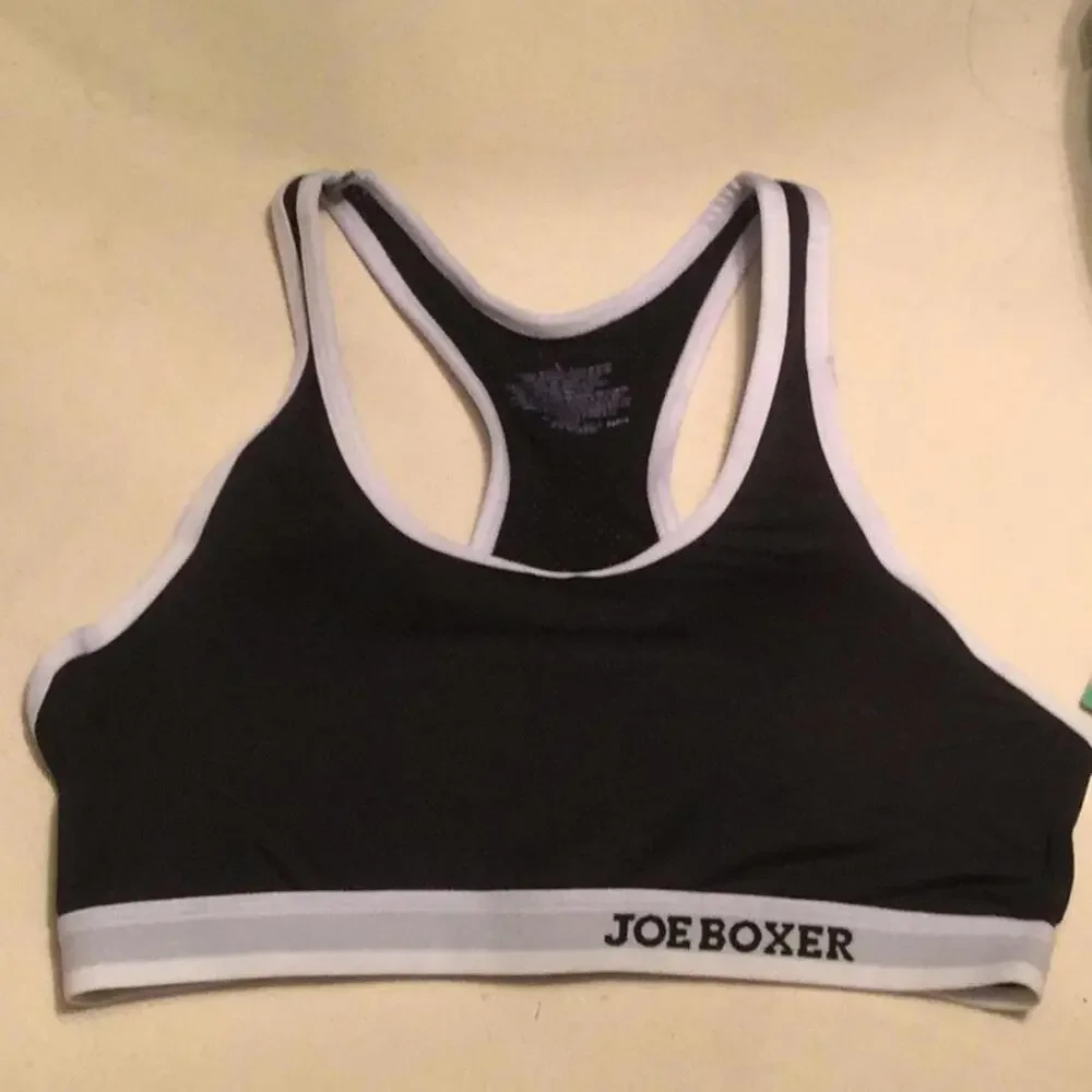 Joe Boxer Scoopneck Sports Bra Large NWT - Picture 1 of 6